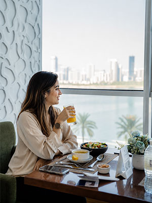 Why1 at The Lagoon Restaurant Sharjah