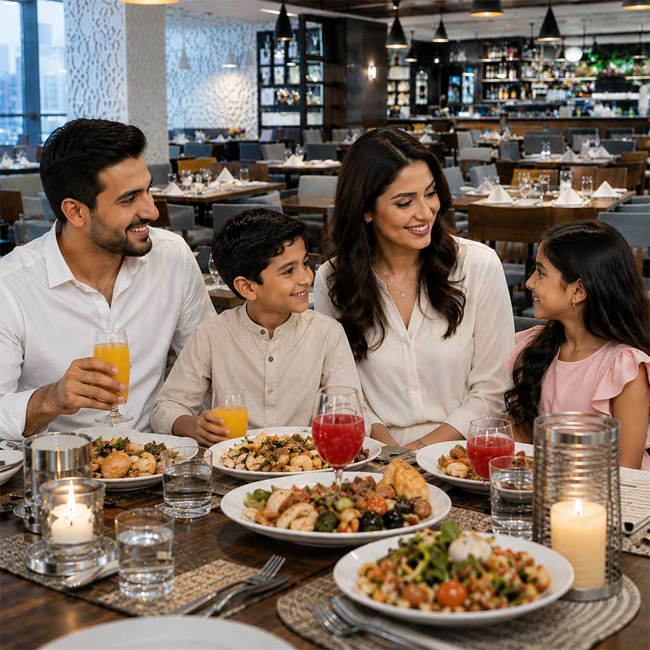 The Lagoon Restaurant Sharjah waterfront dining image