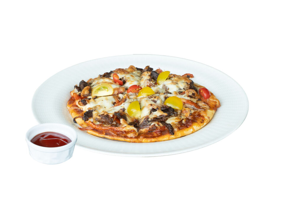 1776839687 Philly Steak Pizza 950x746 at The Lagoon Restaurant Sharjah